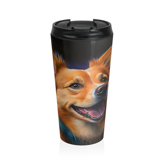 Golden Corgi - Travel Mug