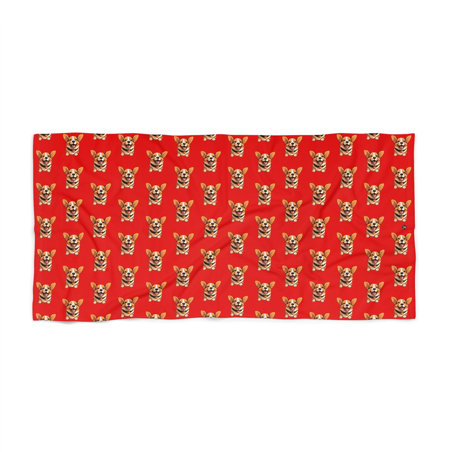 Serviette de plage « Amour de chiot »