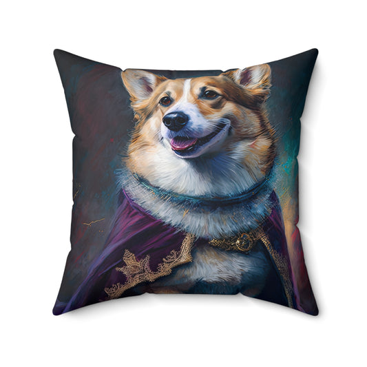 Corgi Royalty - Throw Pillow