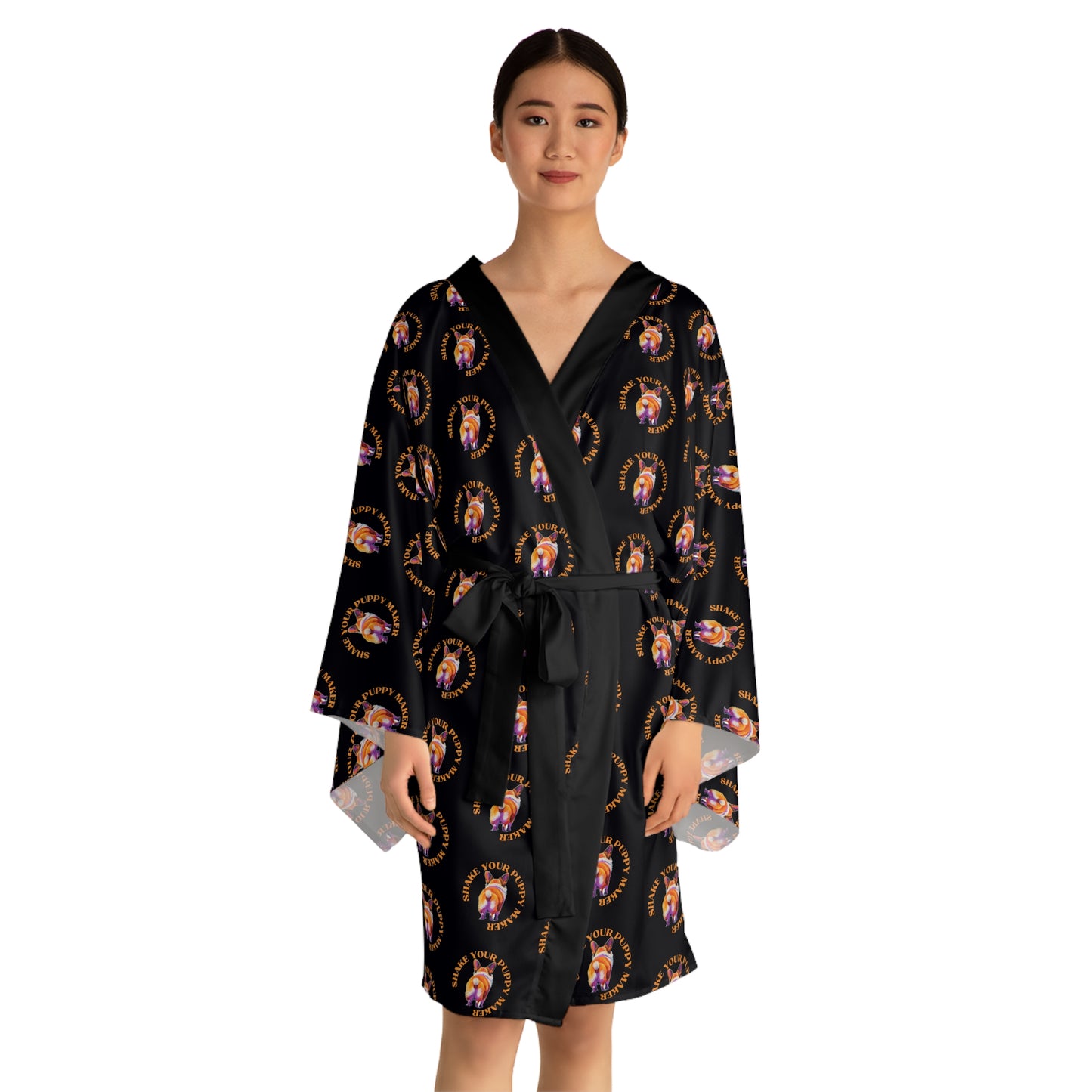 Shake Your Puppy Maker Kimono Robe