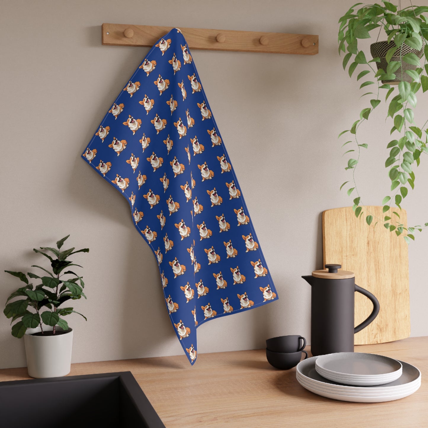 Comical Corgi - Kitchen Towel