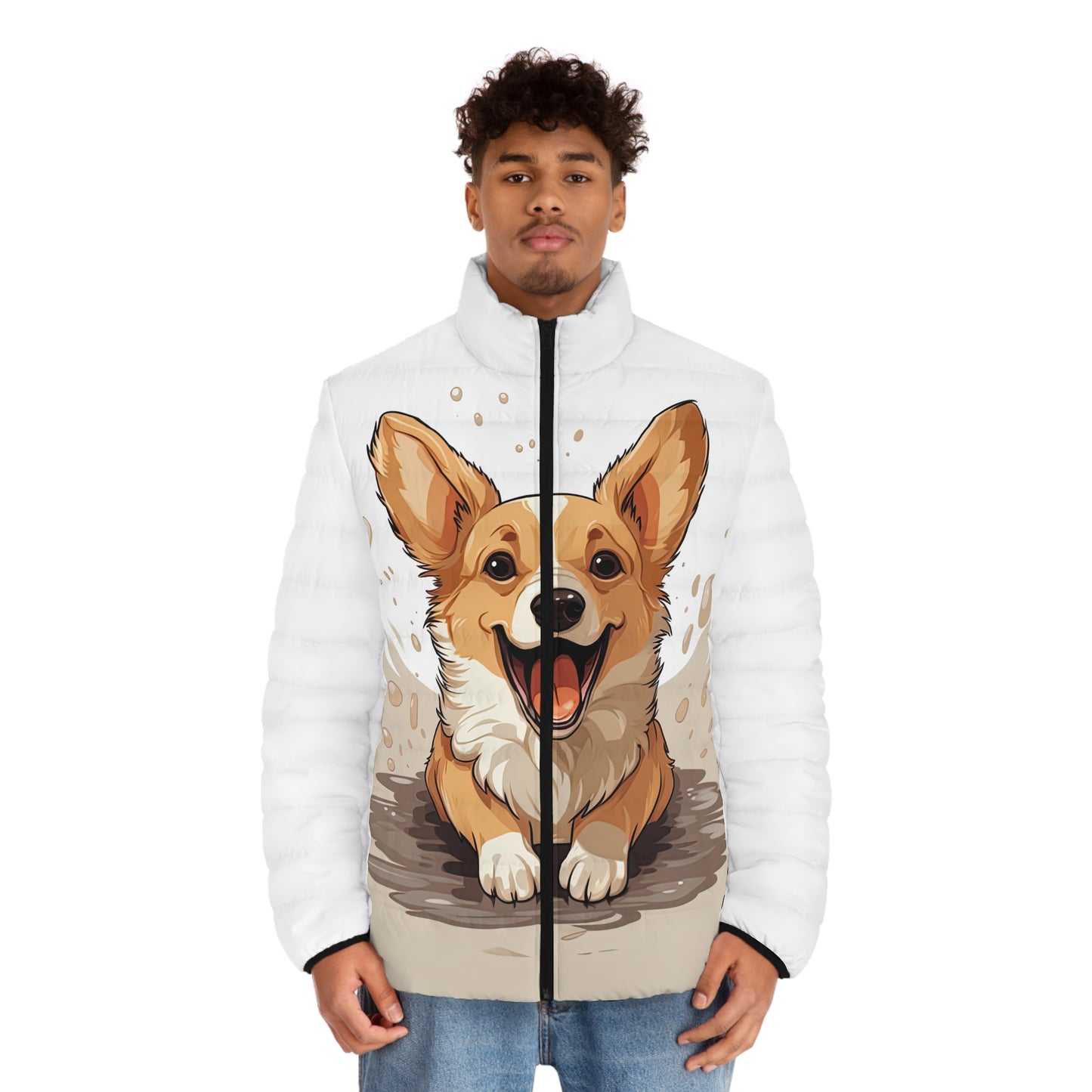 Corgi Cuteness Full - Puffer Jacket