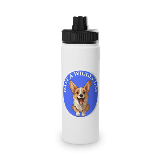 Have a Wiggly Day - Water Bottle with Sport Lid