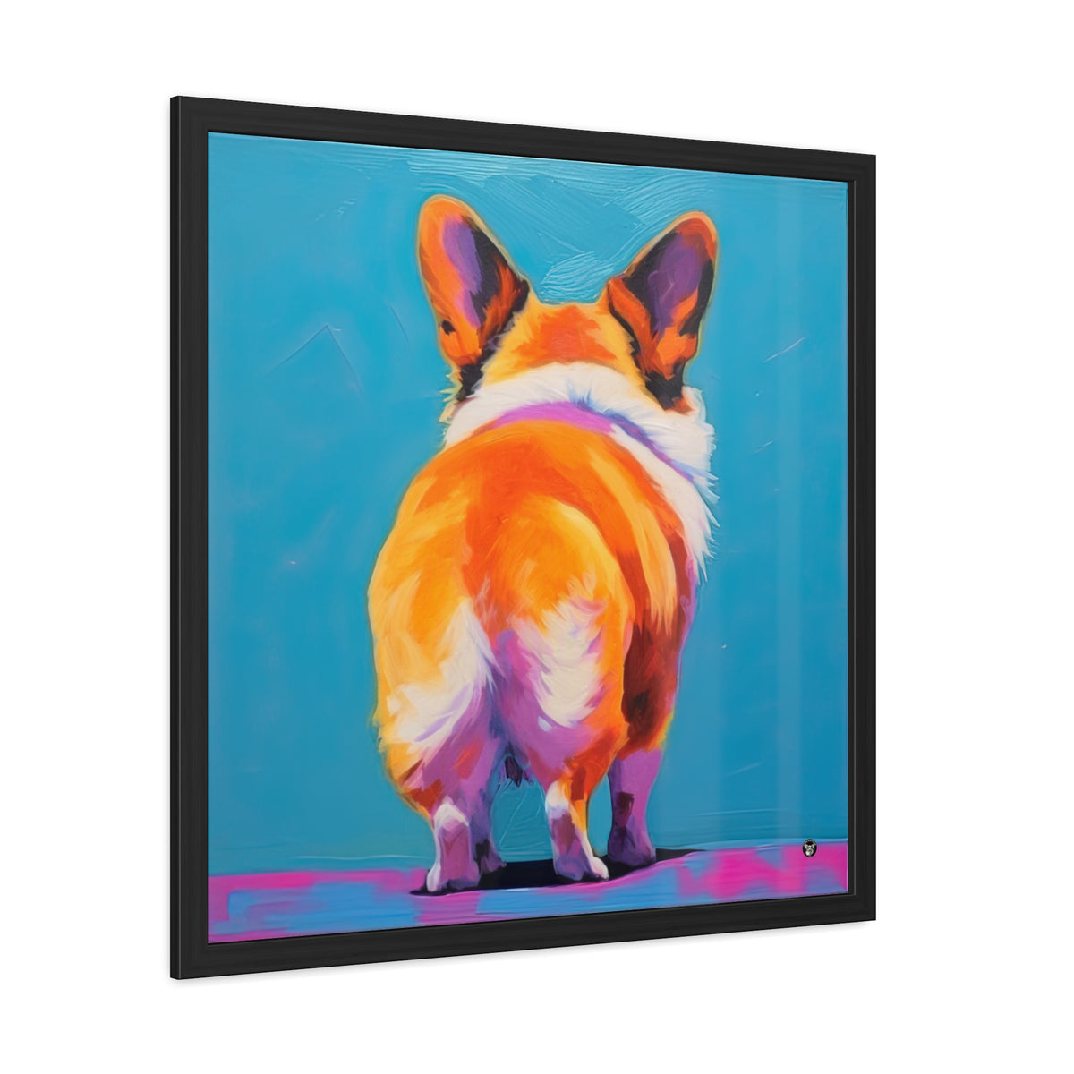 Corgi Butt  - Exclusive Framed Print