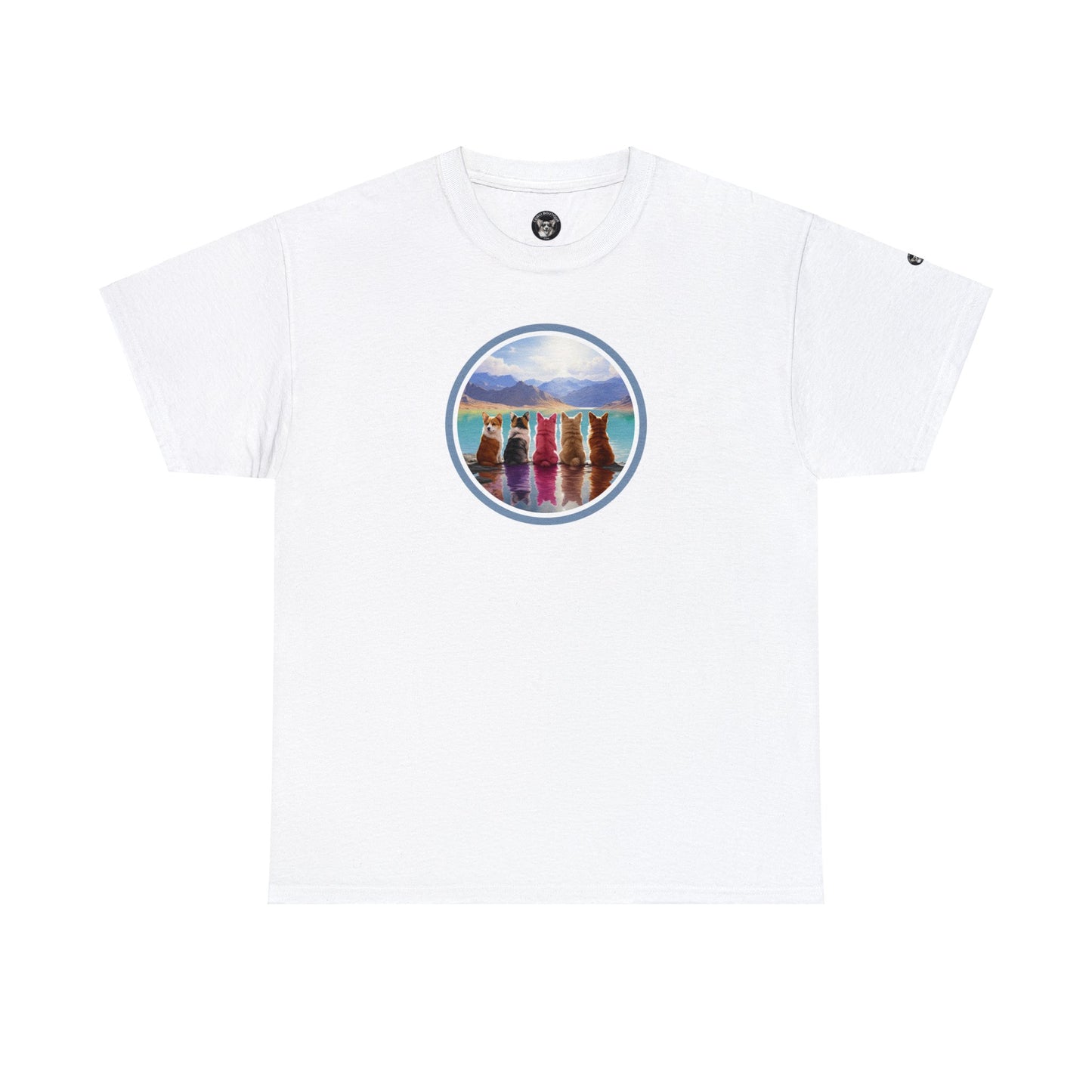 Corgi Lake - Unisex Heavy Cotton Tee