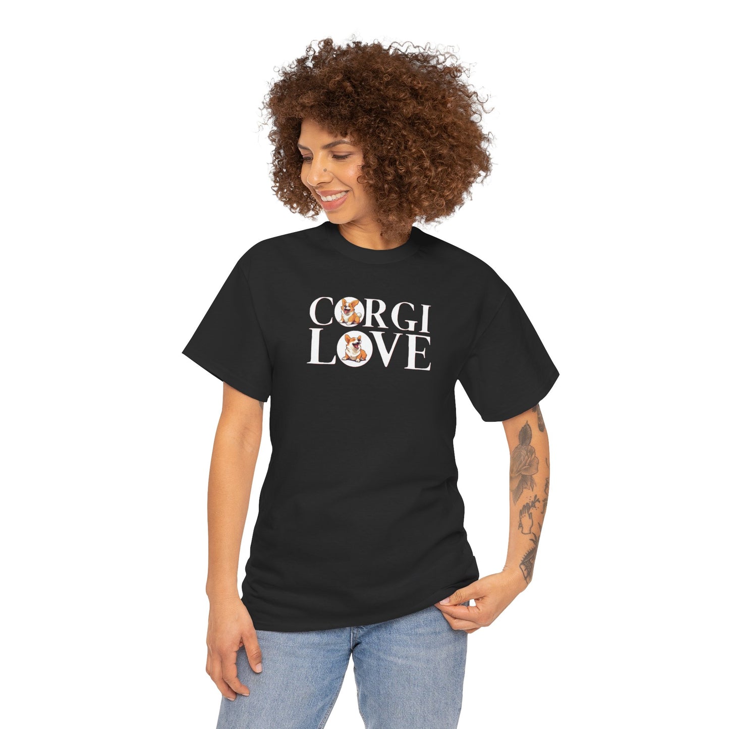 Corgi Love Statement T-Shirt - For the Love of Corgis!