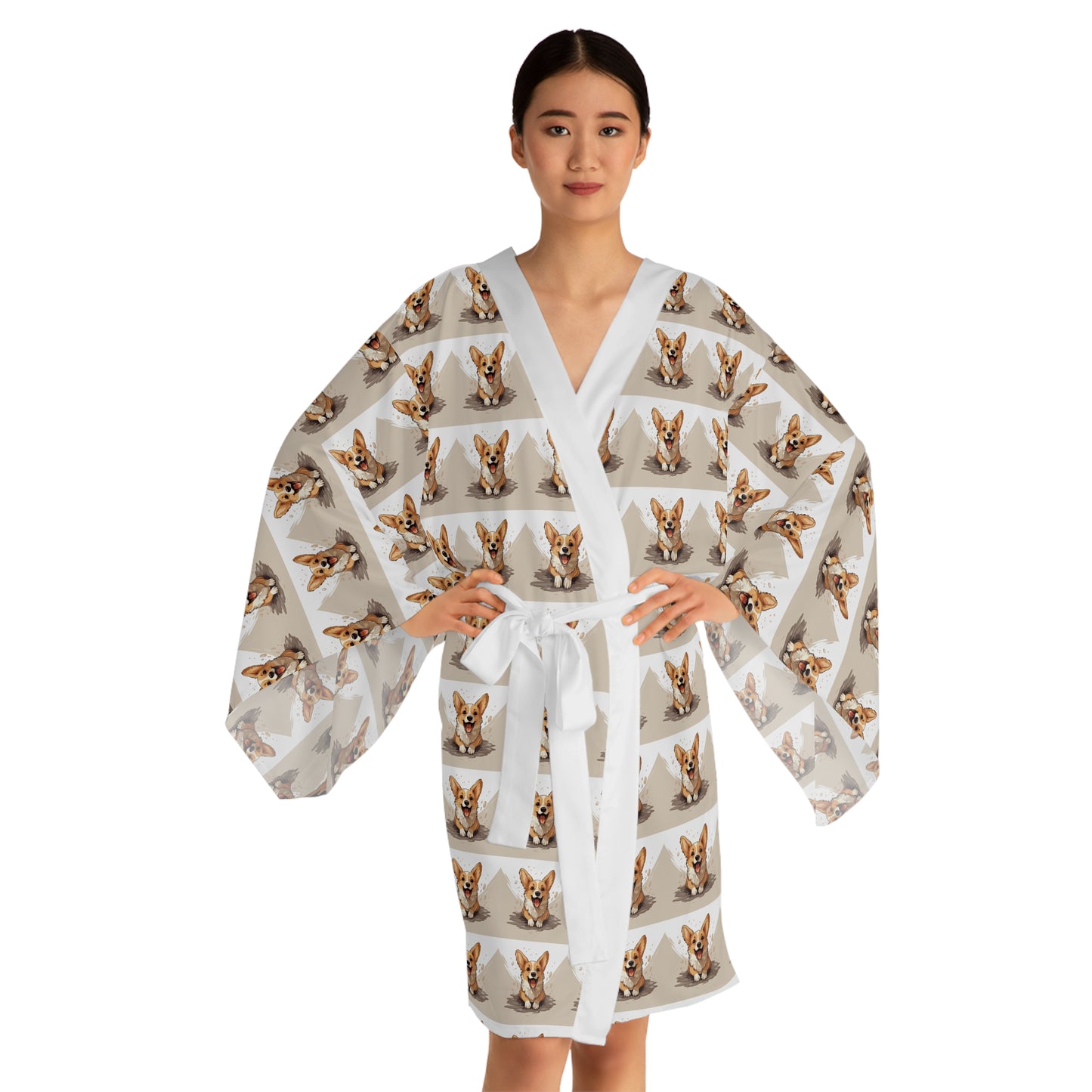Corgi Cuteness - Kimono Robe