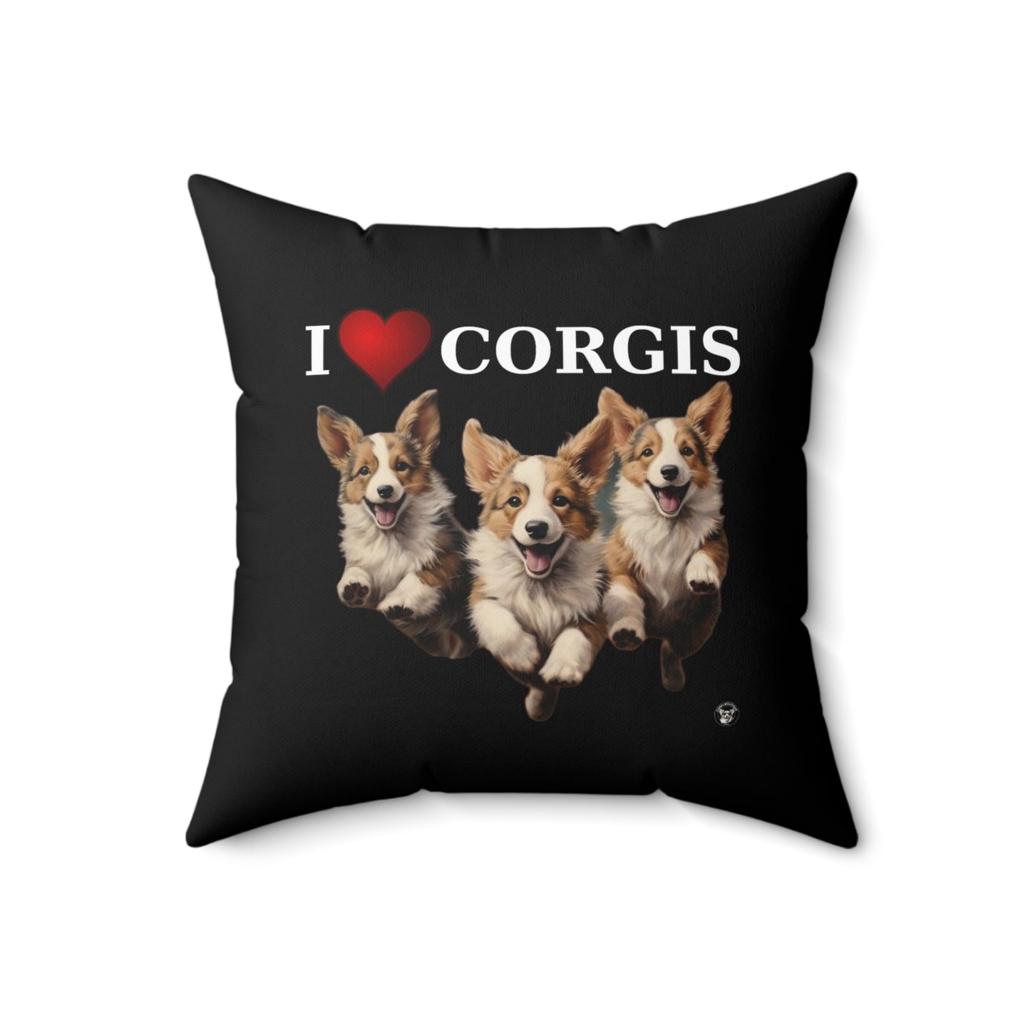 I Heart Corgis - Throw Pillow
