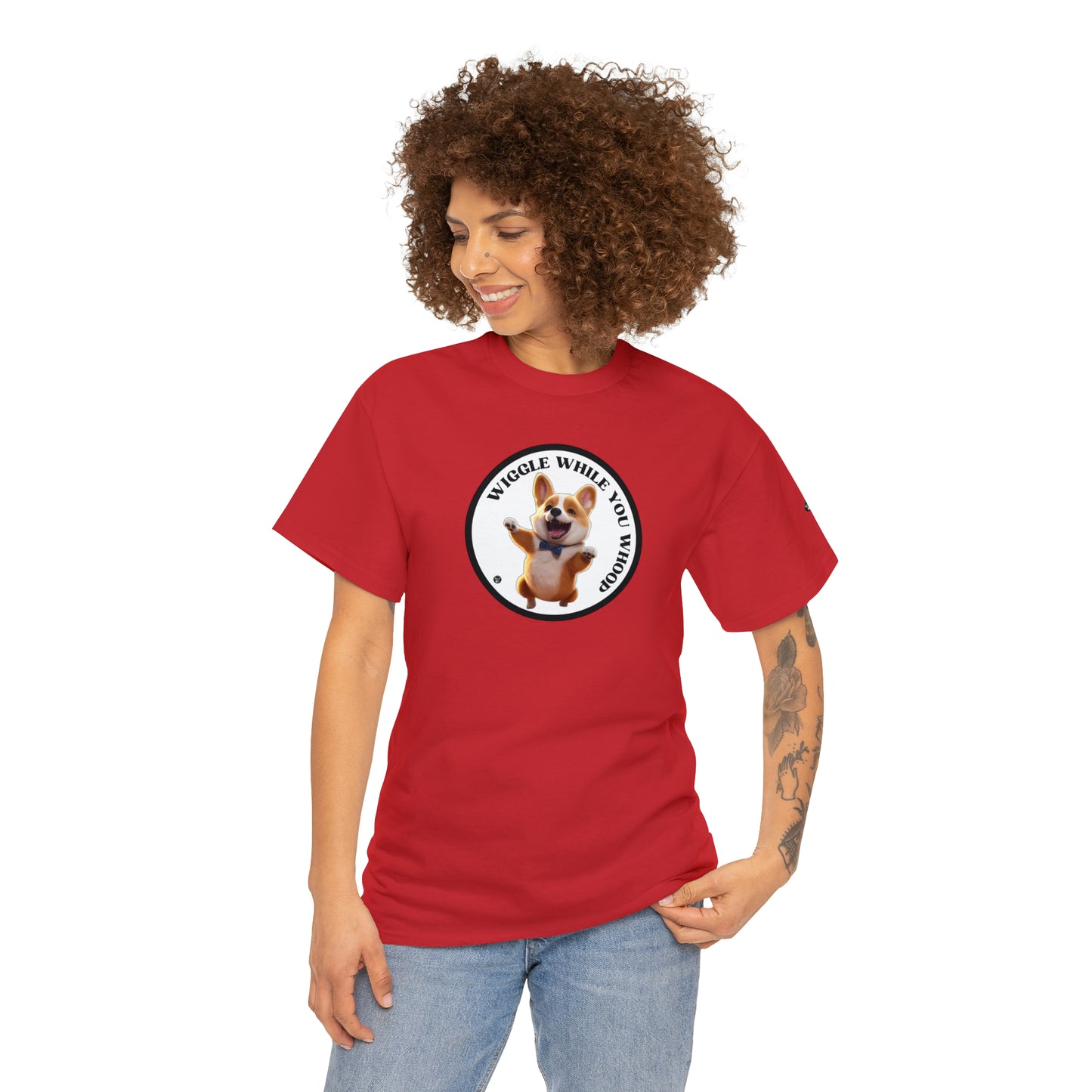 Wiggle While You Whoop - Unisex Heavy Cotton Tee