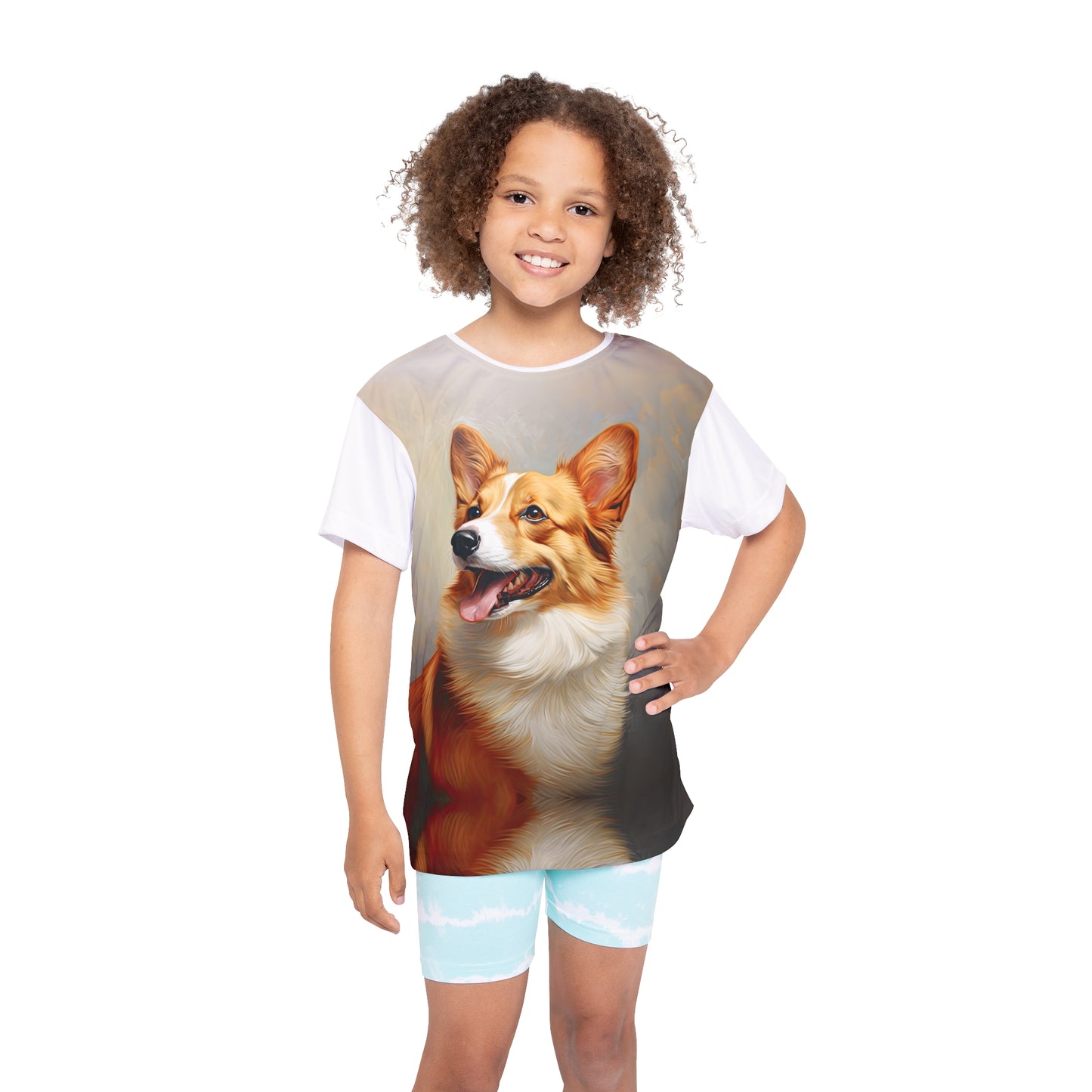 Pembroke Portrait Kid's Sports Tee