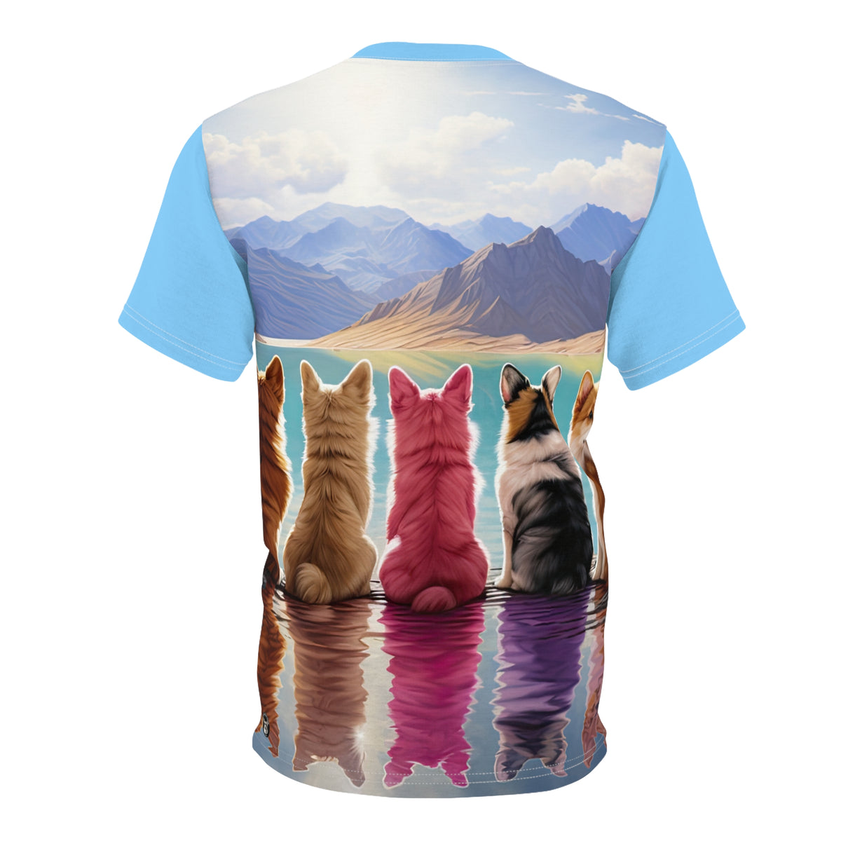 Corgi Lake Unisex Bold Tee
