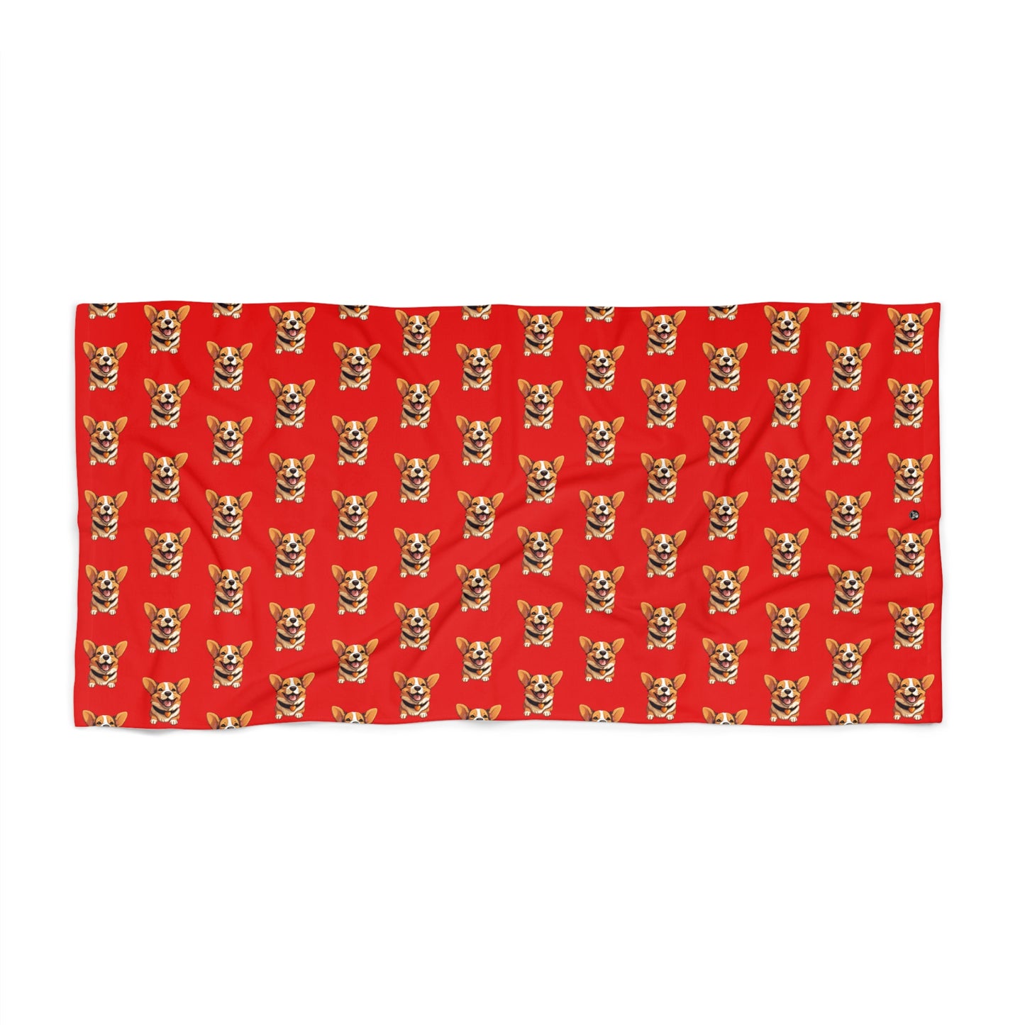 Serviette de plage « Amour de chiot »