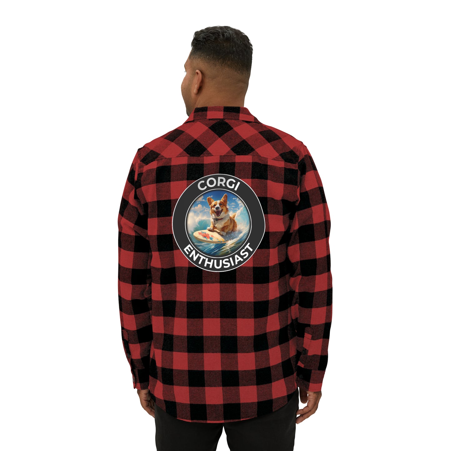 Corgi Enthusiast - Flannel Shirt