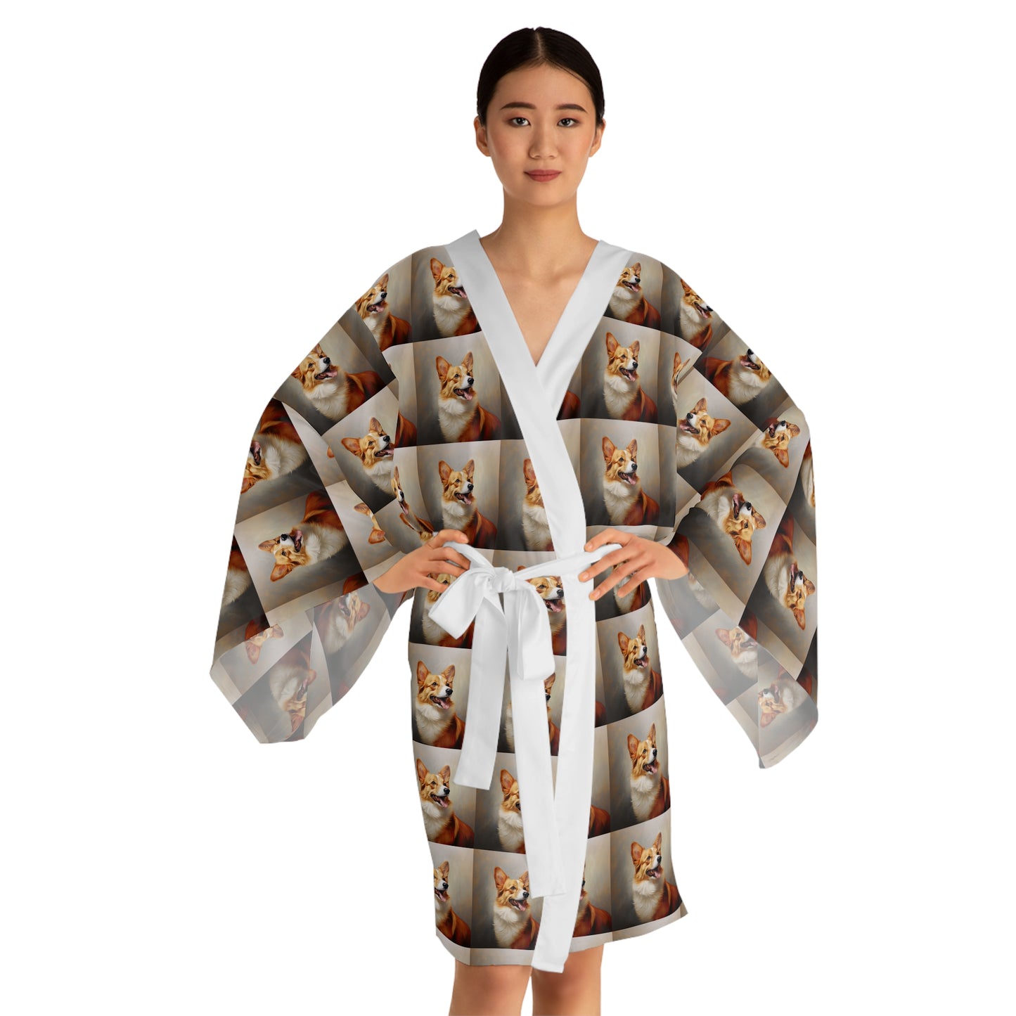 Pembroke Portrait Kimono Robe