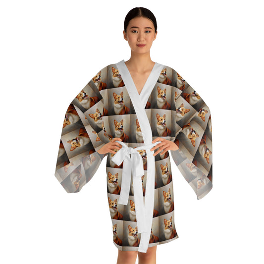 Pembroke Portrait Kimono Robe