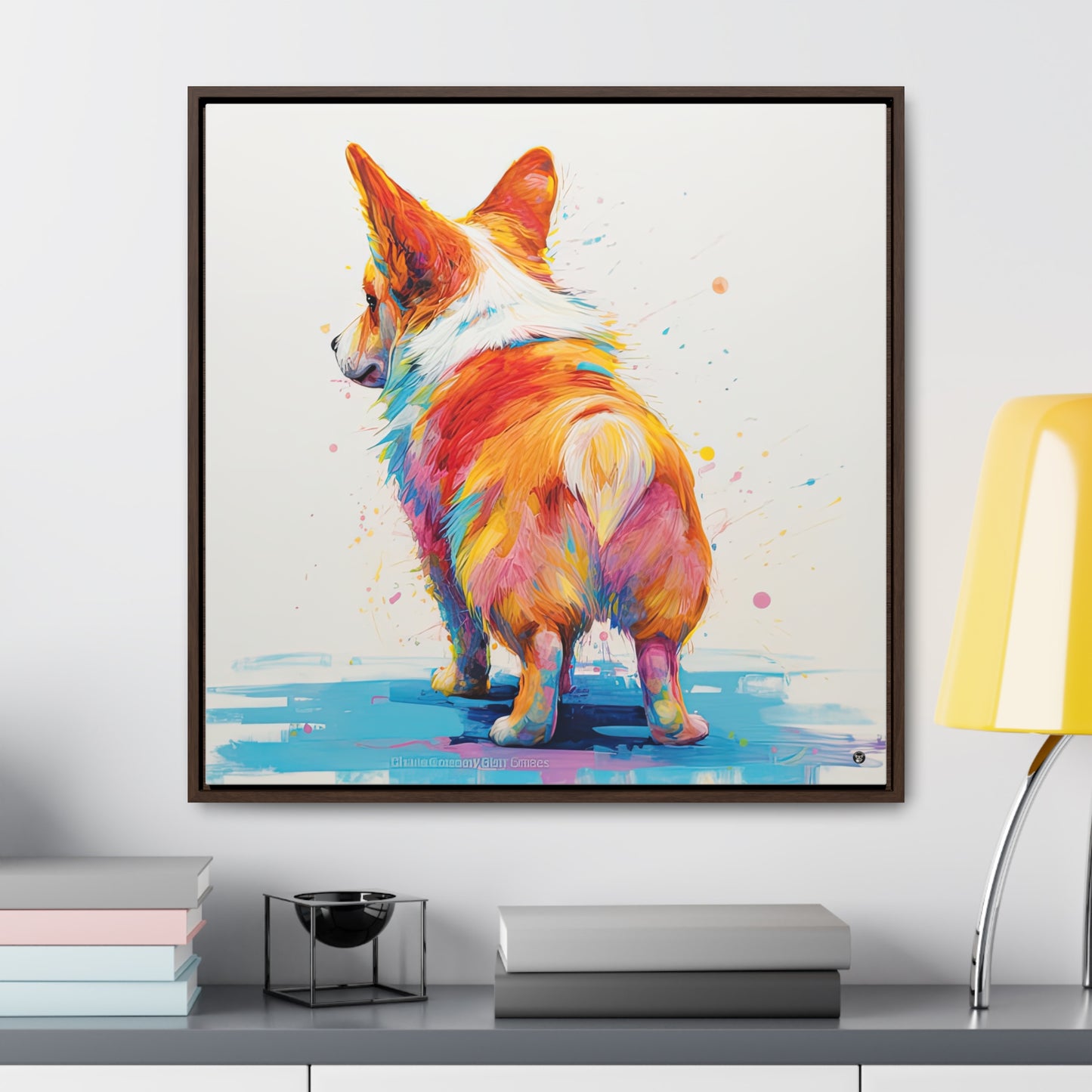 Rump Toast - Framed on Canvas