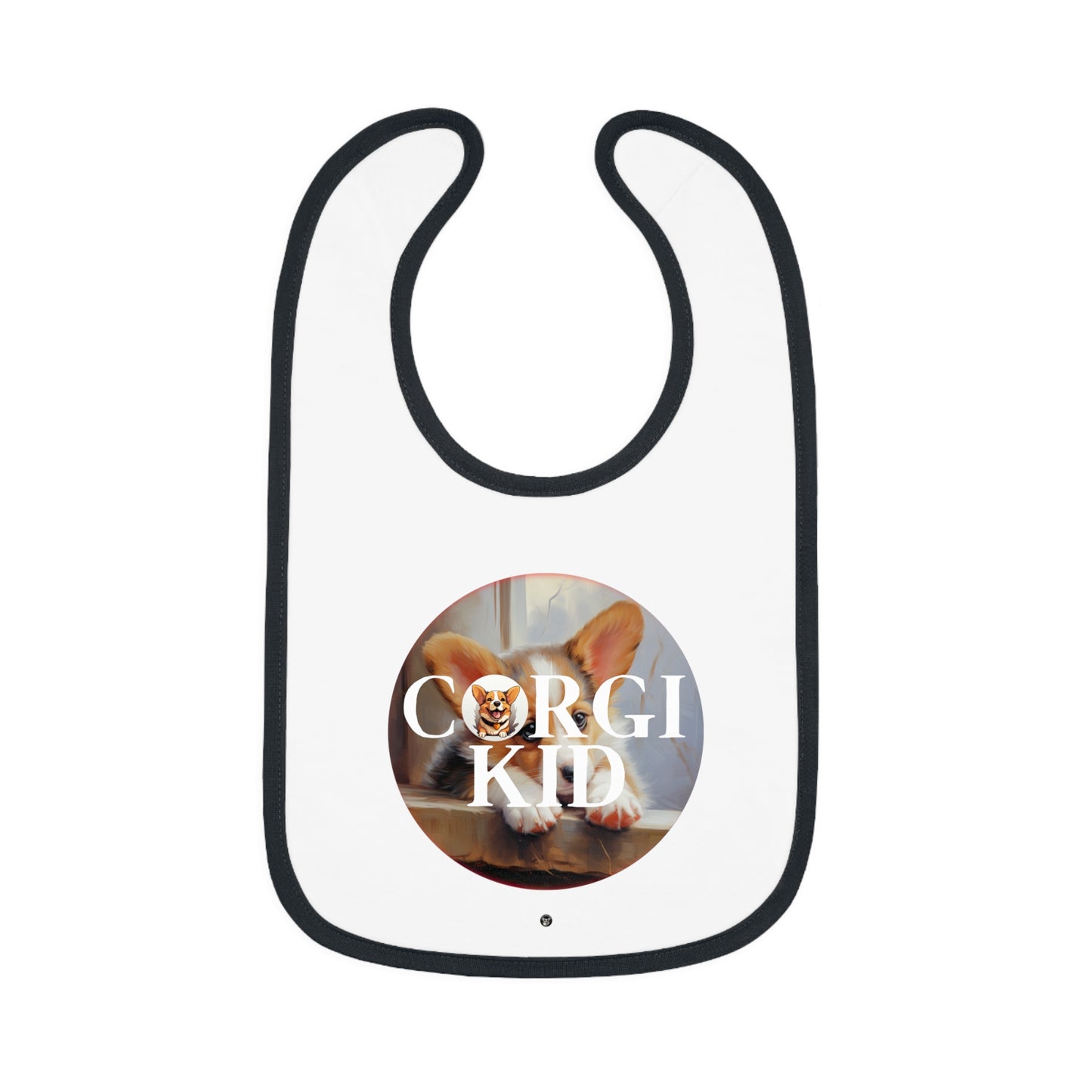 Corgi Kid - Baby Bib