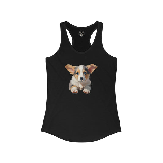 Puppy Portrait - Racerback Tank