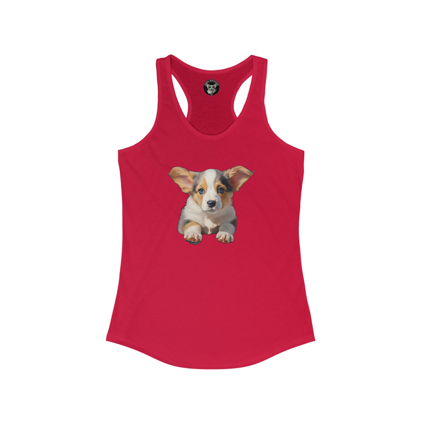Puppy Portrait - Racerback Tank