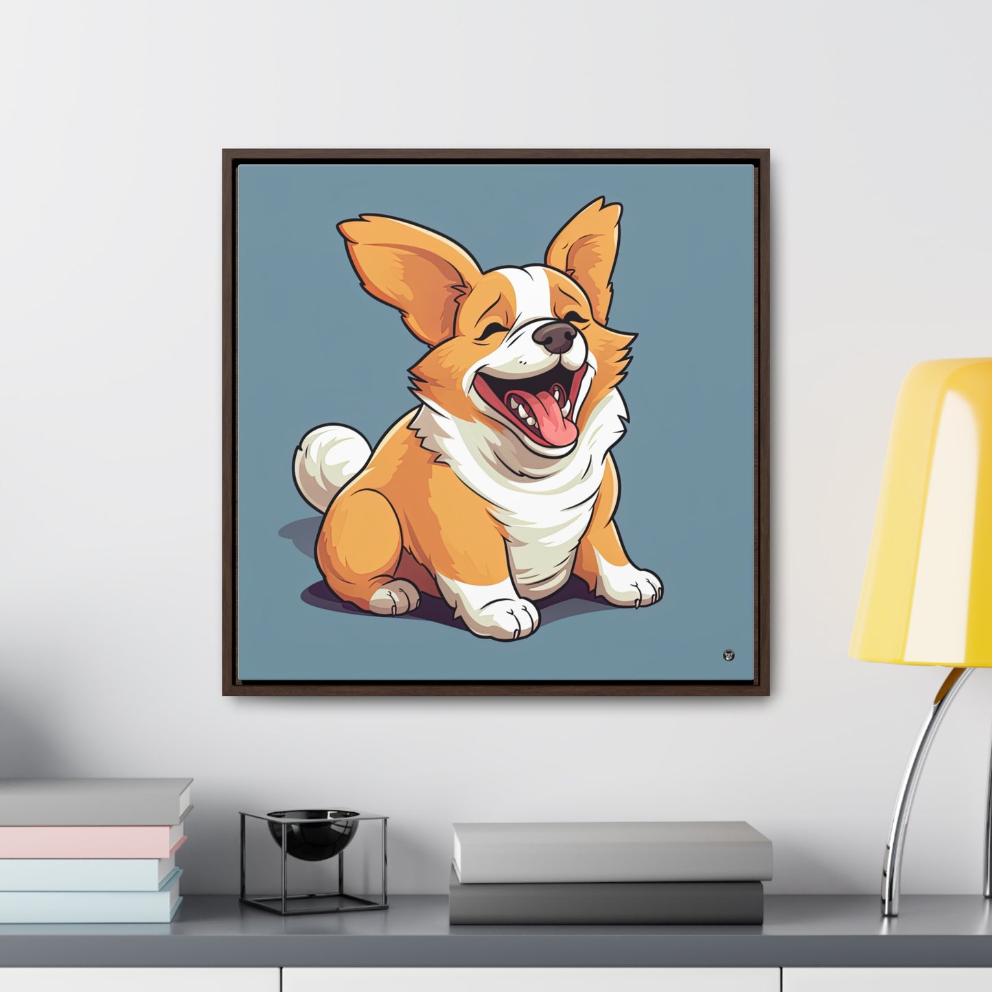Jolly Jiggler - Framed on Canvas