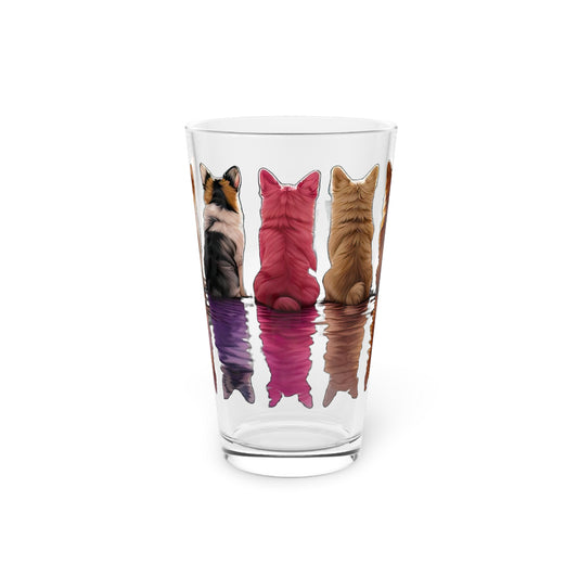 Corgi Reflection - Pint Glass
