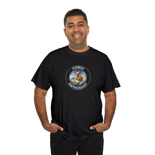 Corgi Enthusiast - Unisex Heavy Cotton Tee
