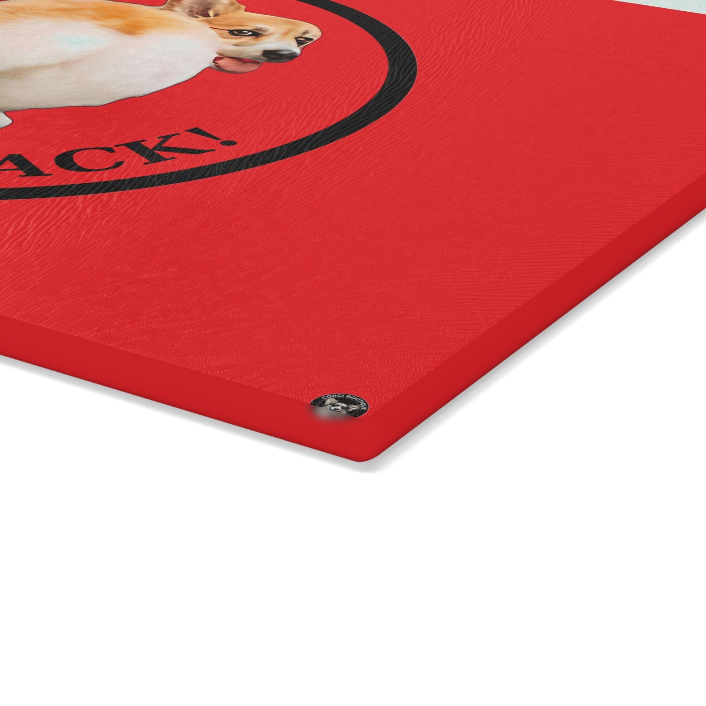 Baby Got Back - Glass Cutting Board