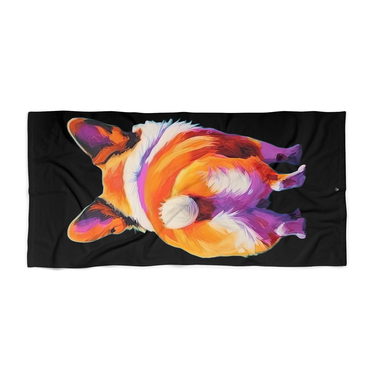 Corgi Butt - Beach Towel