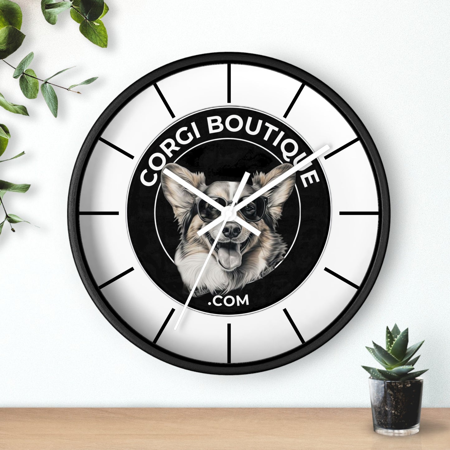 Corgi Boutique - Wall Clock