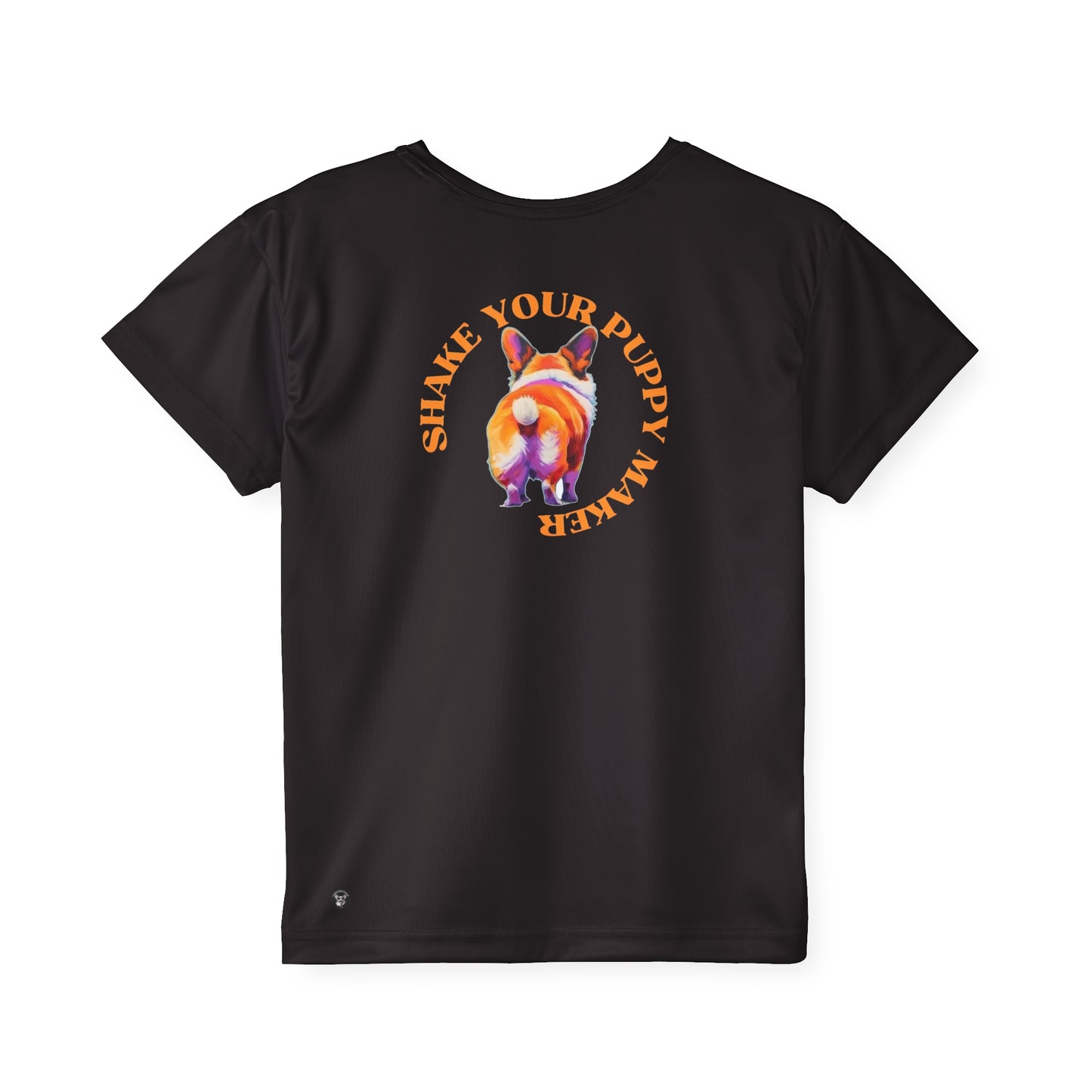 Shake Your Puppy Maker Kid's Sports Tee