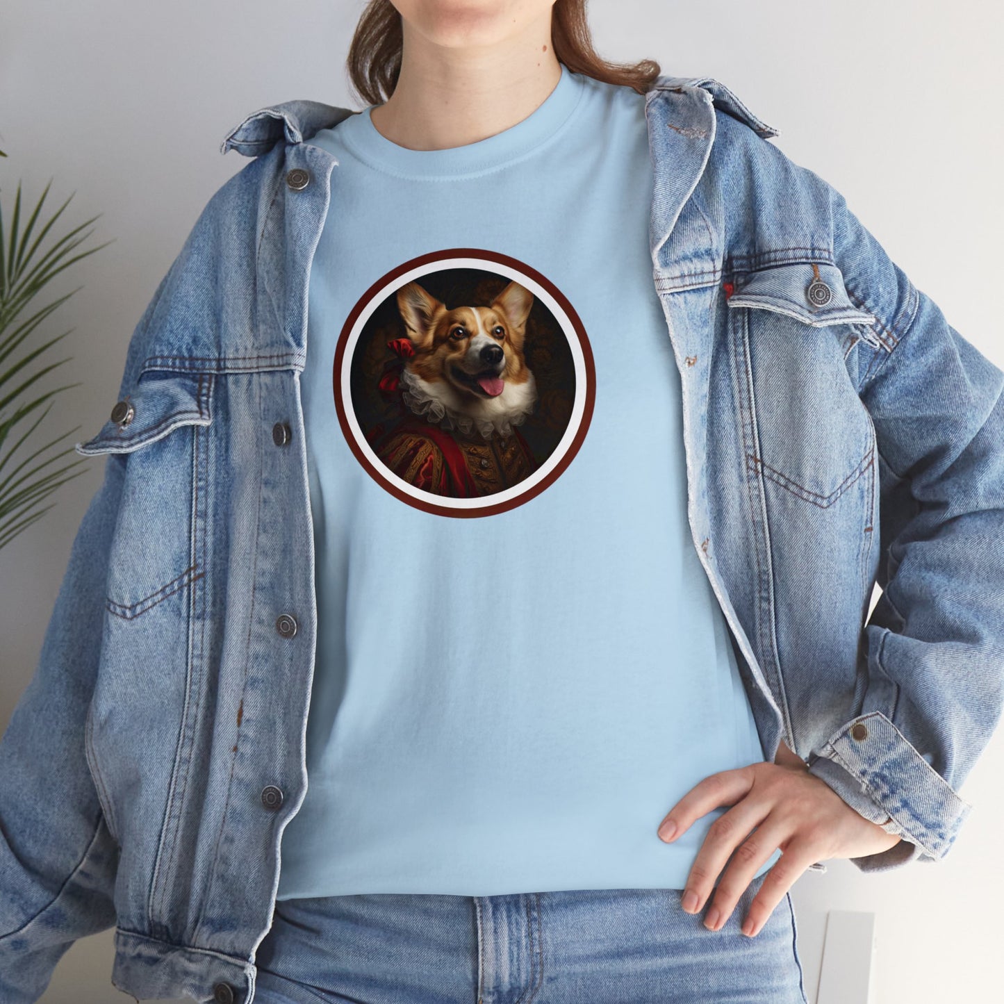 Renaissance Corgi - Unisex Heavy Cotton Tee