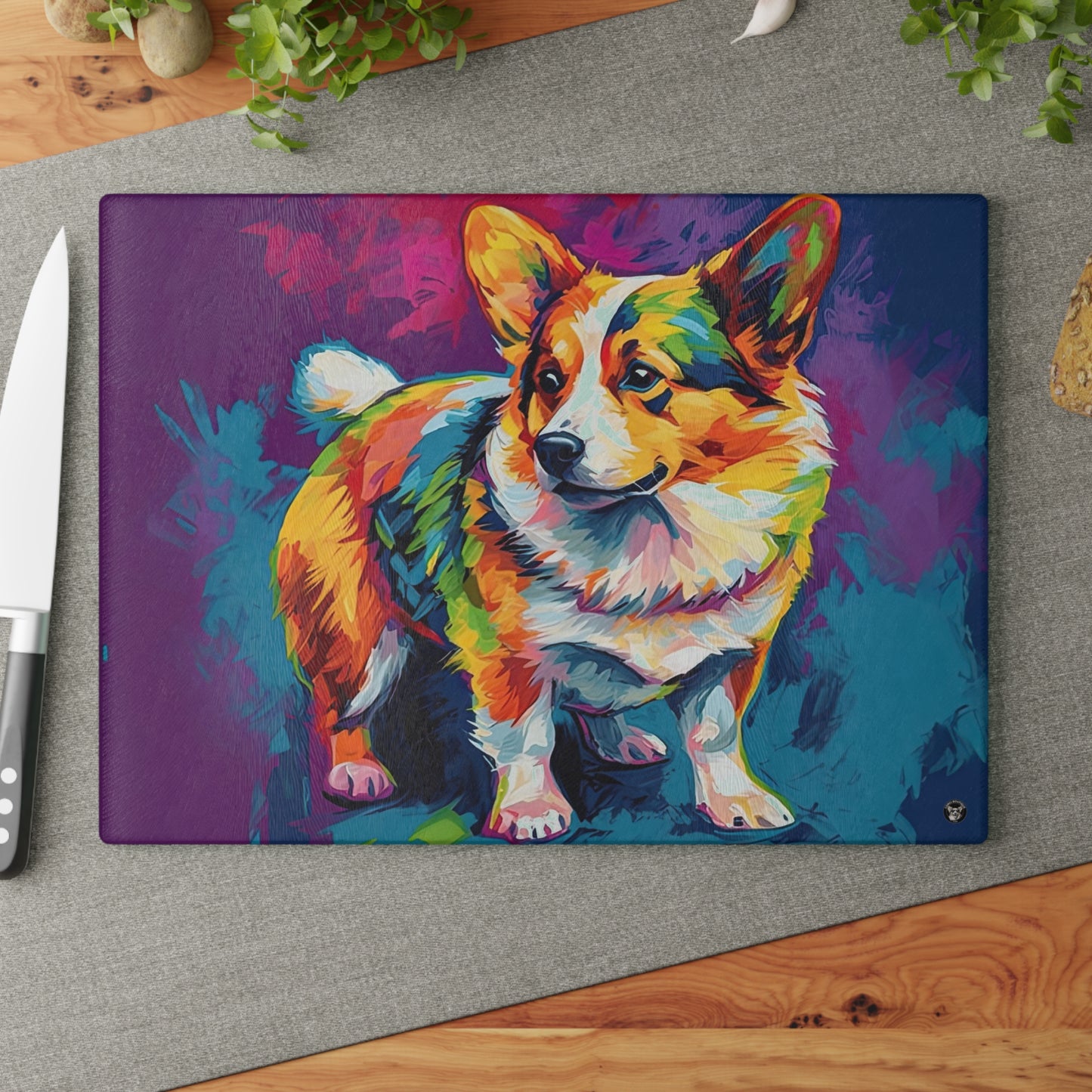 The Scout - Glass Cutting Board