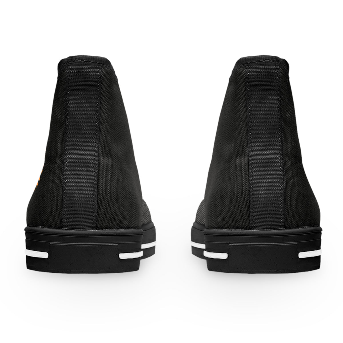 Shake Your Puppy Maker Women's High Top Casual Black Canvas Sneakers