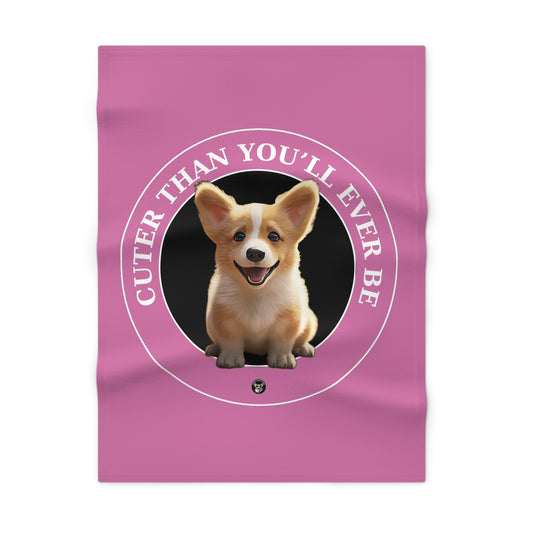 Cuter Than You - Baby Blanket
