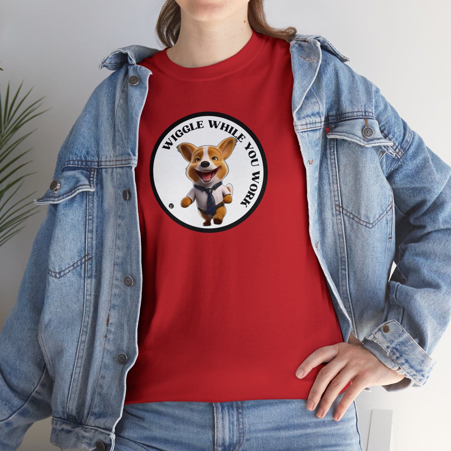 Wiggle While You Work - Unisex Heavy Cotton Tee