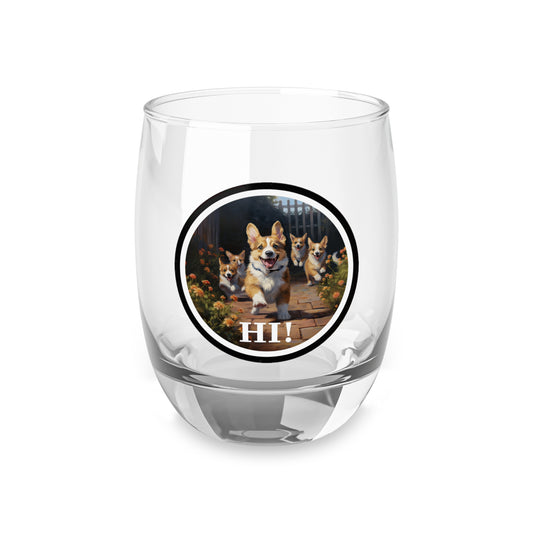 Hi! - Whiskey/Juice Glass