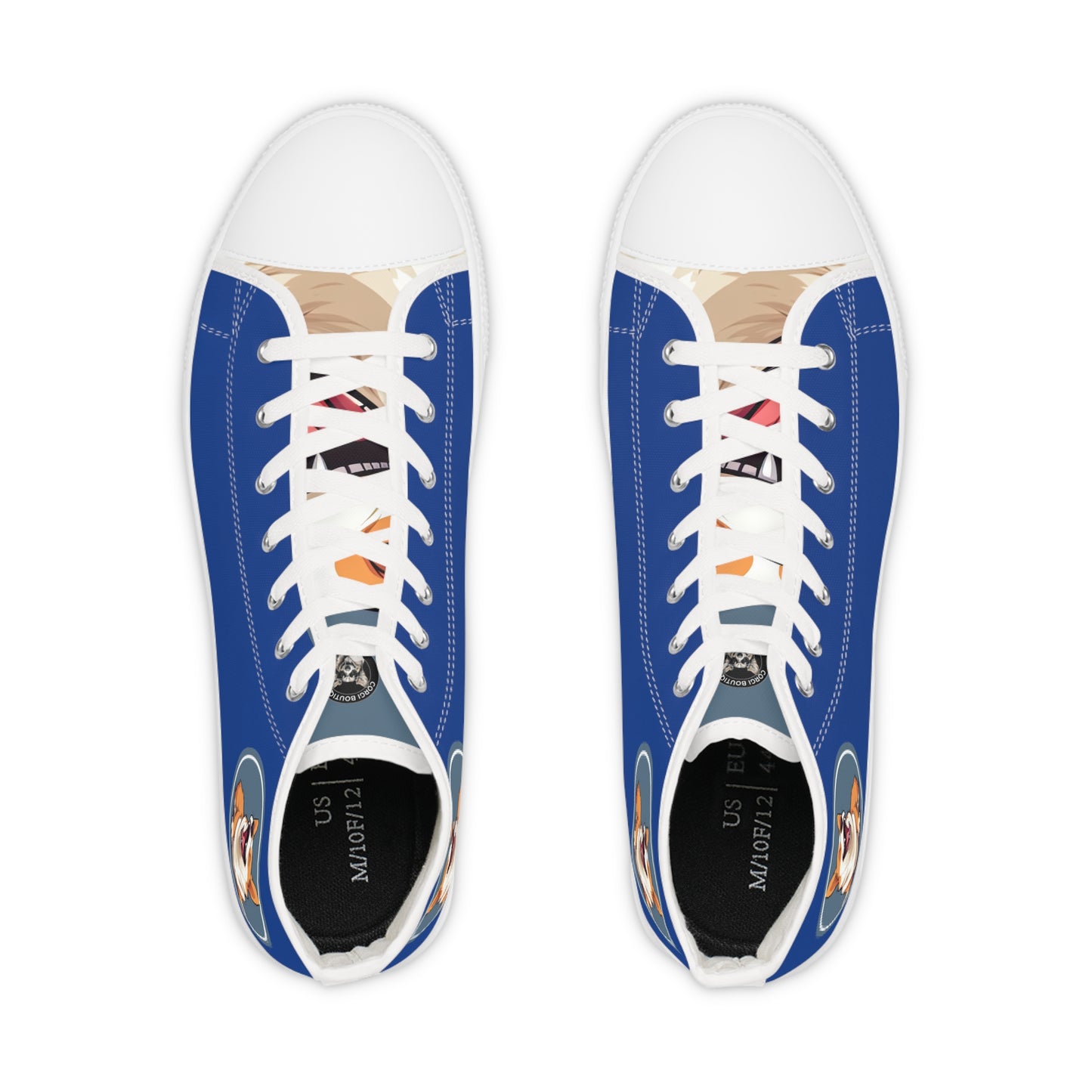 Comical Corgi - Men's High Top Sneakers