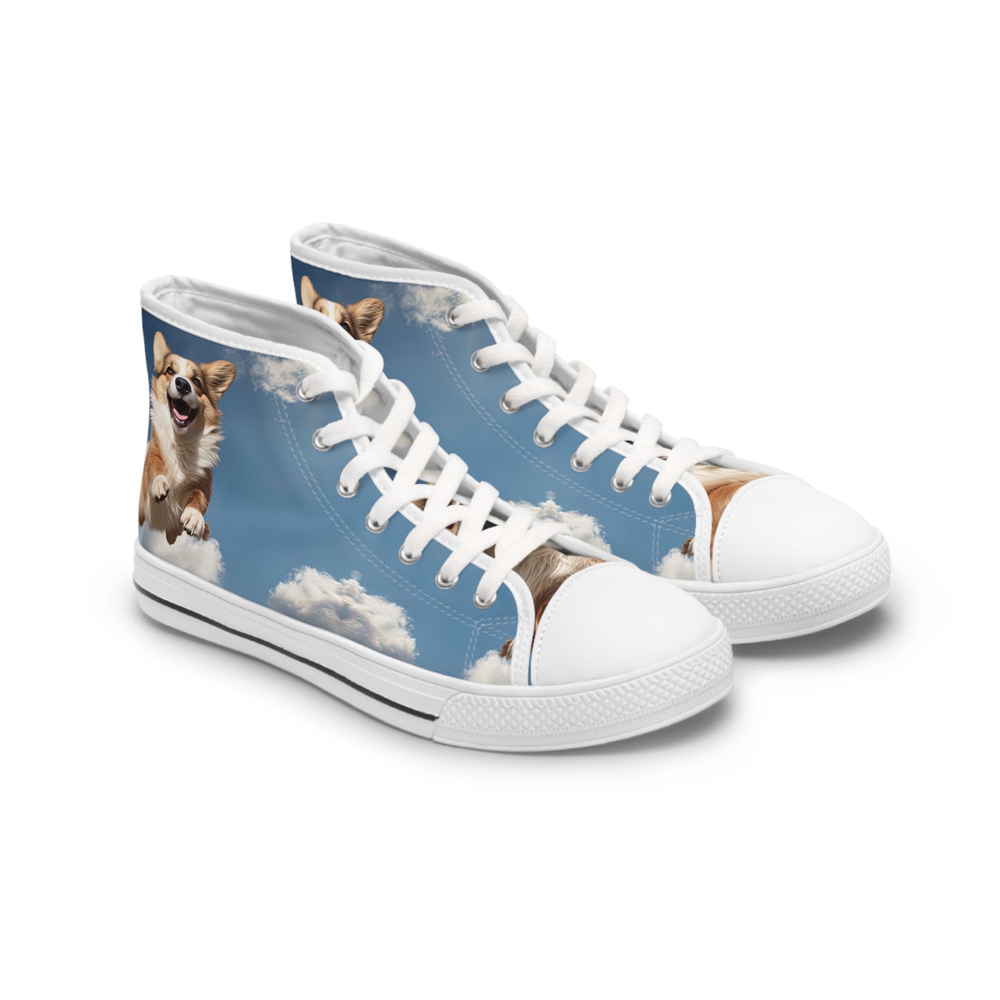 Super Corgi - Women's High Top Sneakers