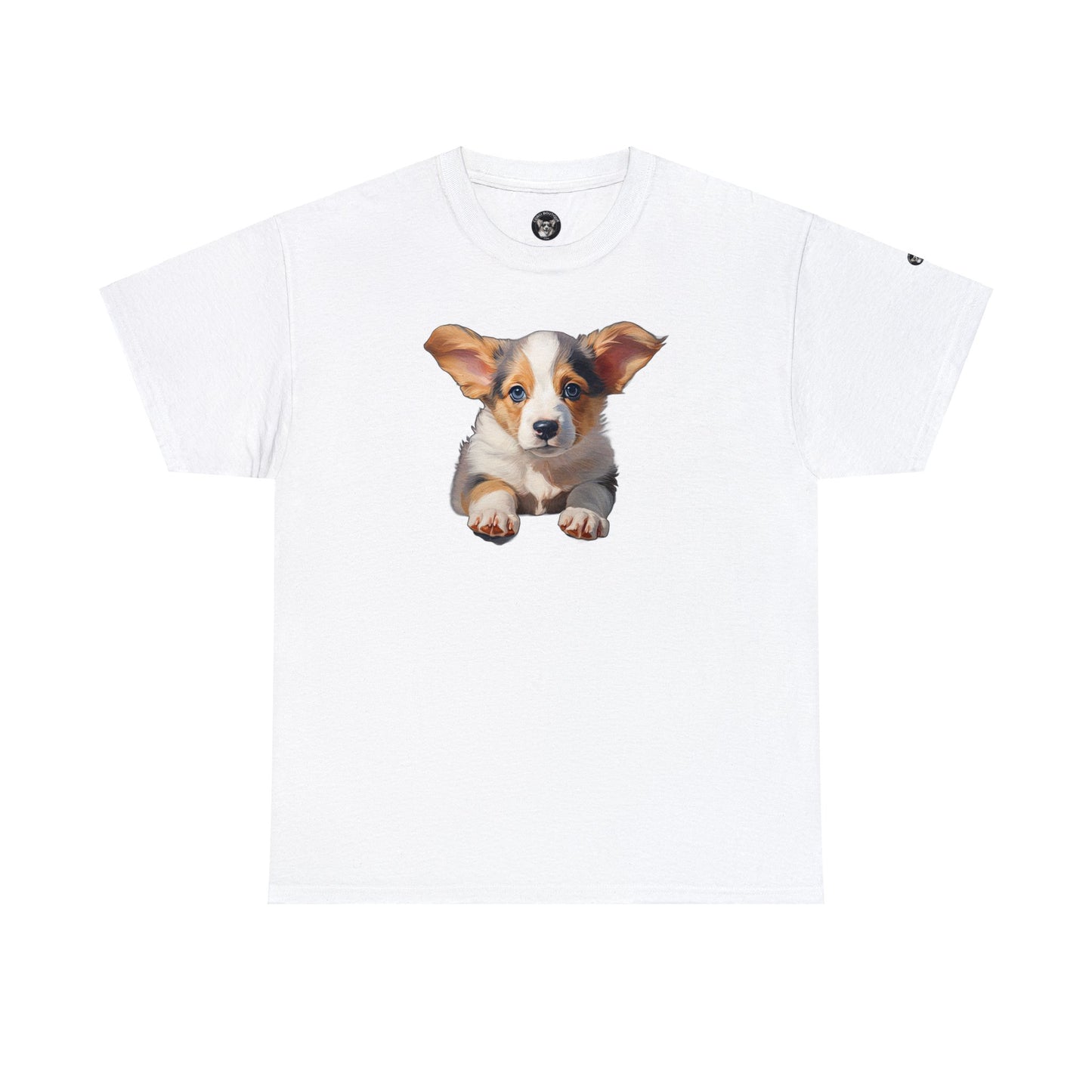 Puppy Portrait - Unisex Heavy Cotton Tee