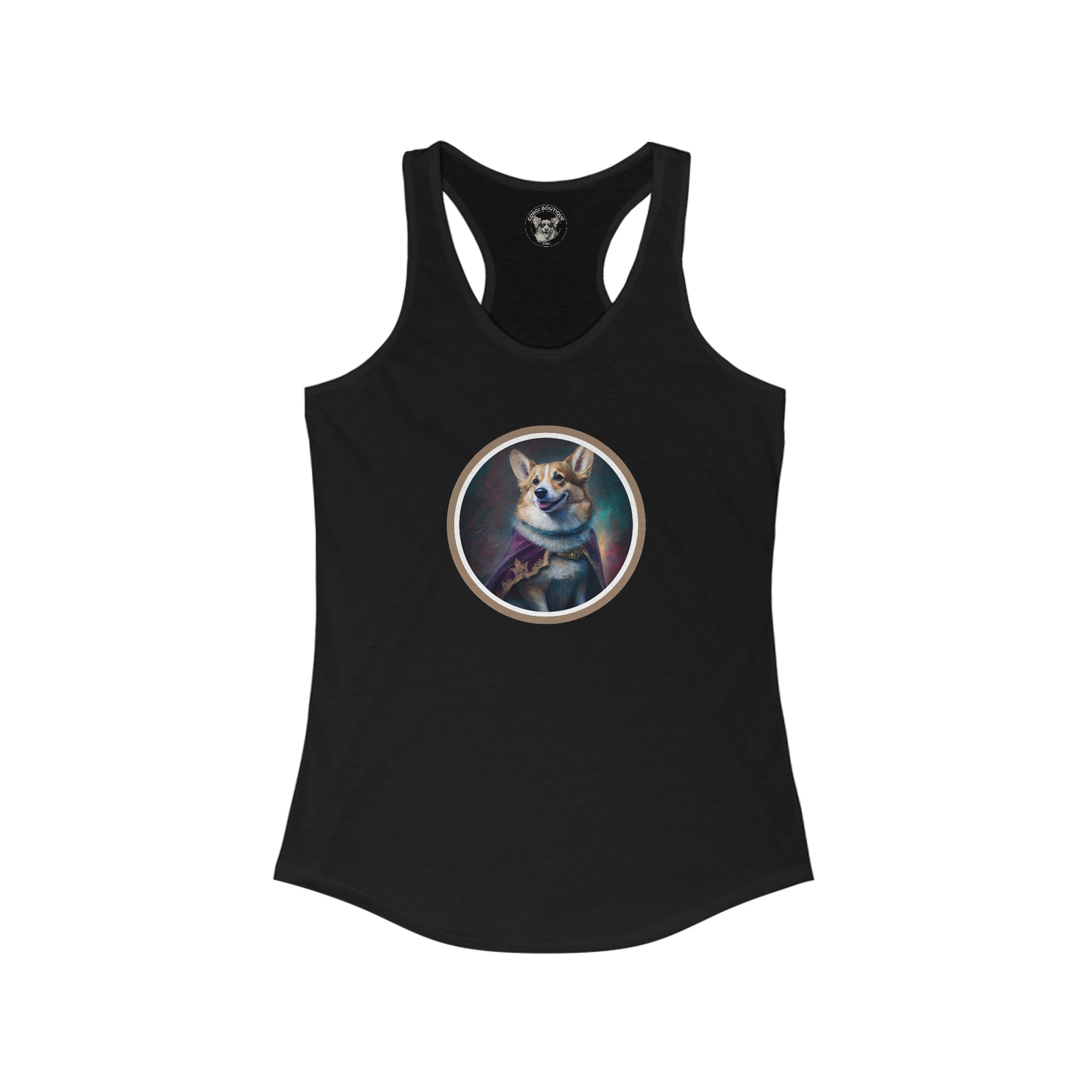 Corgi Royalty - Racerback Tank
