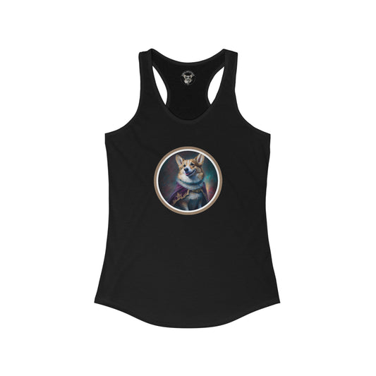 Corgi Royalty - Racerback Tank