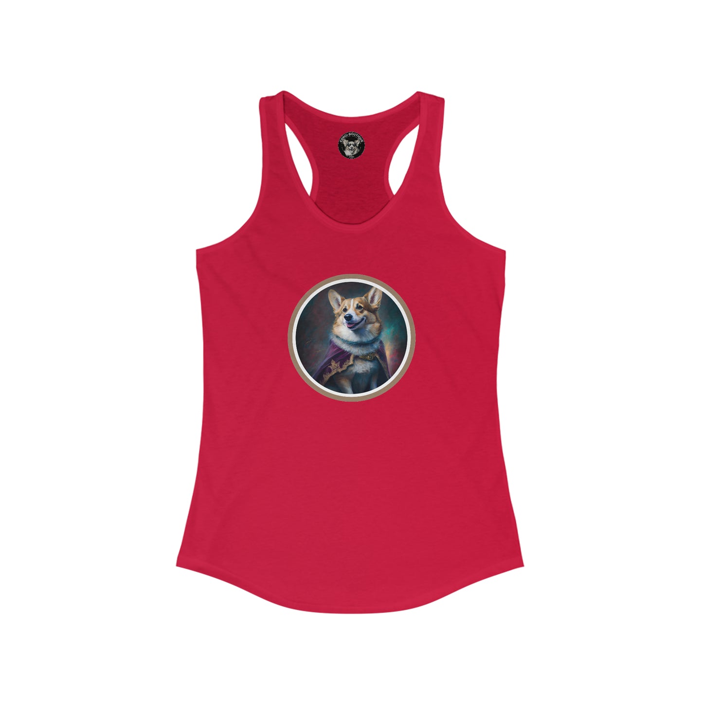 Corgi Royalty - Racerback Tank
