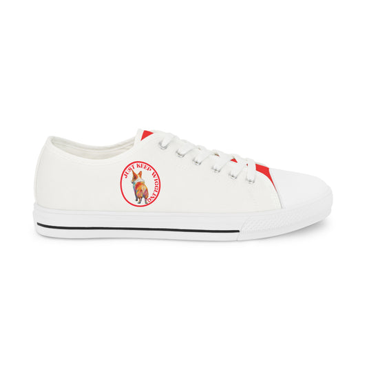 Just Keep Wiggling - Men's Low Top Sneakers