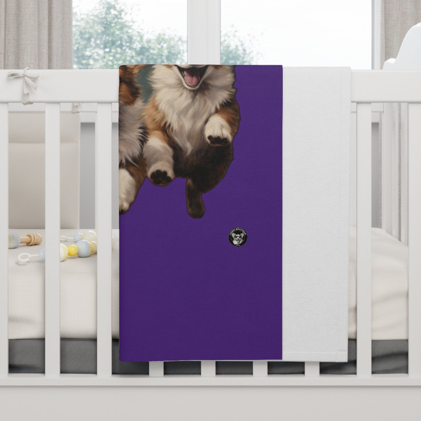 I Heart Corgis - Baby Blanket