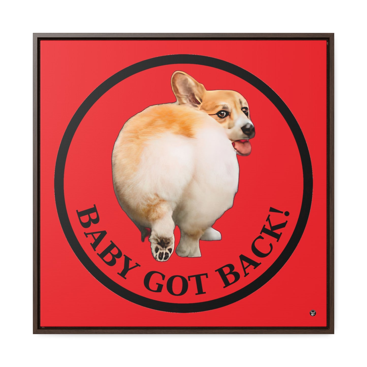 Baby Got Back - Framed on Canvas