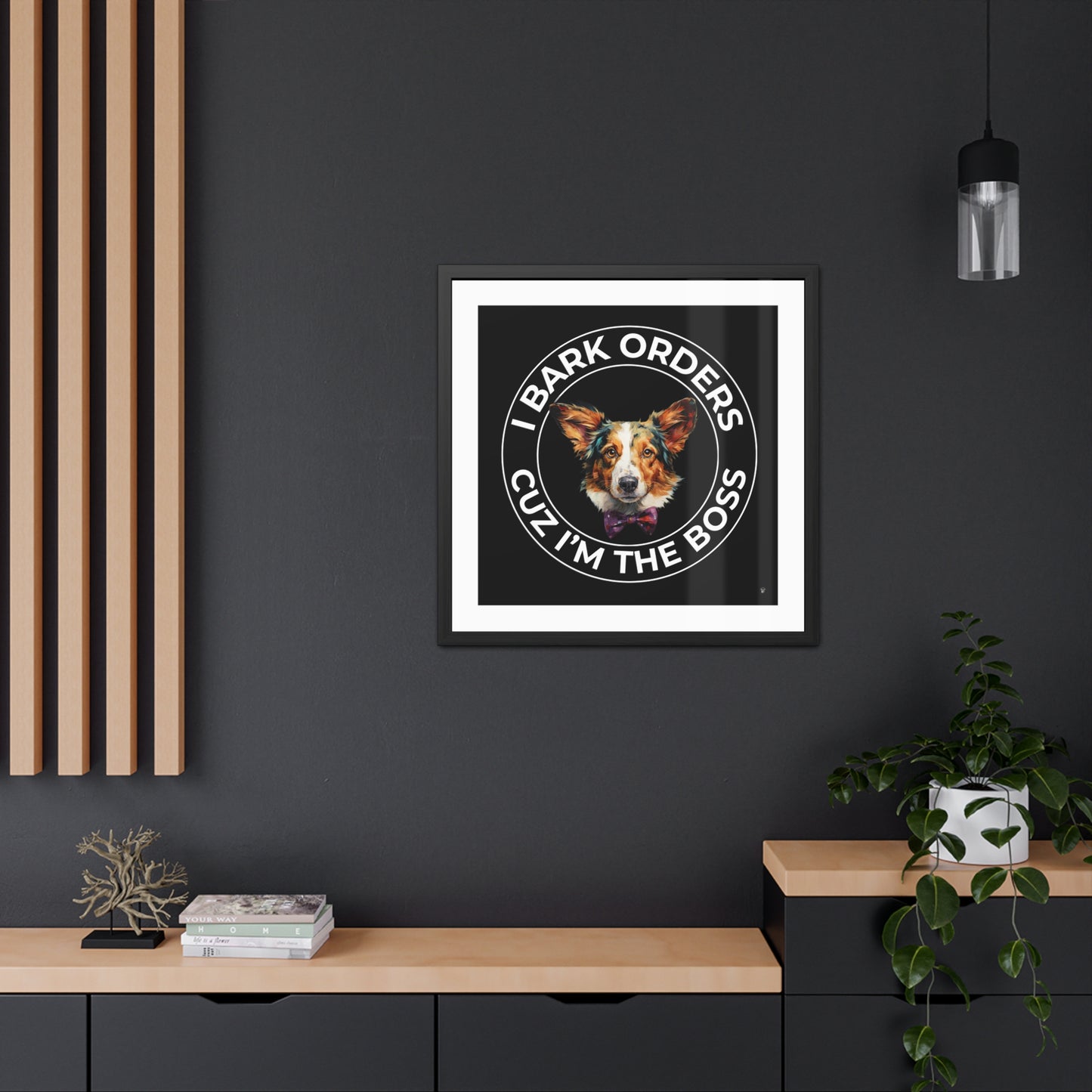The Boss - Framed Print