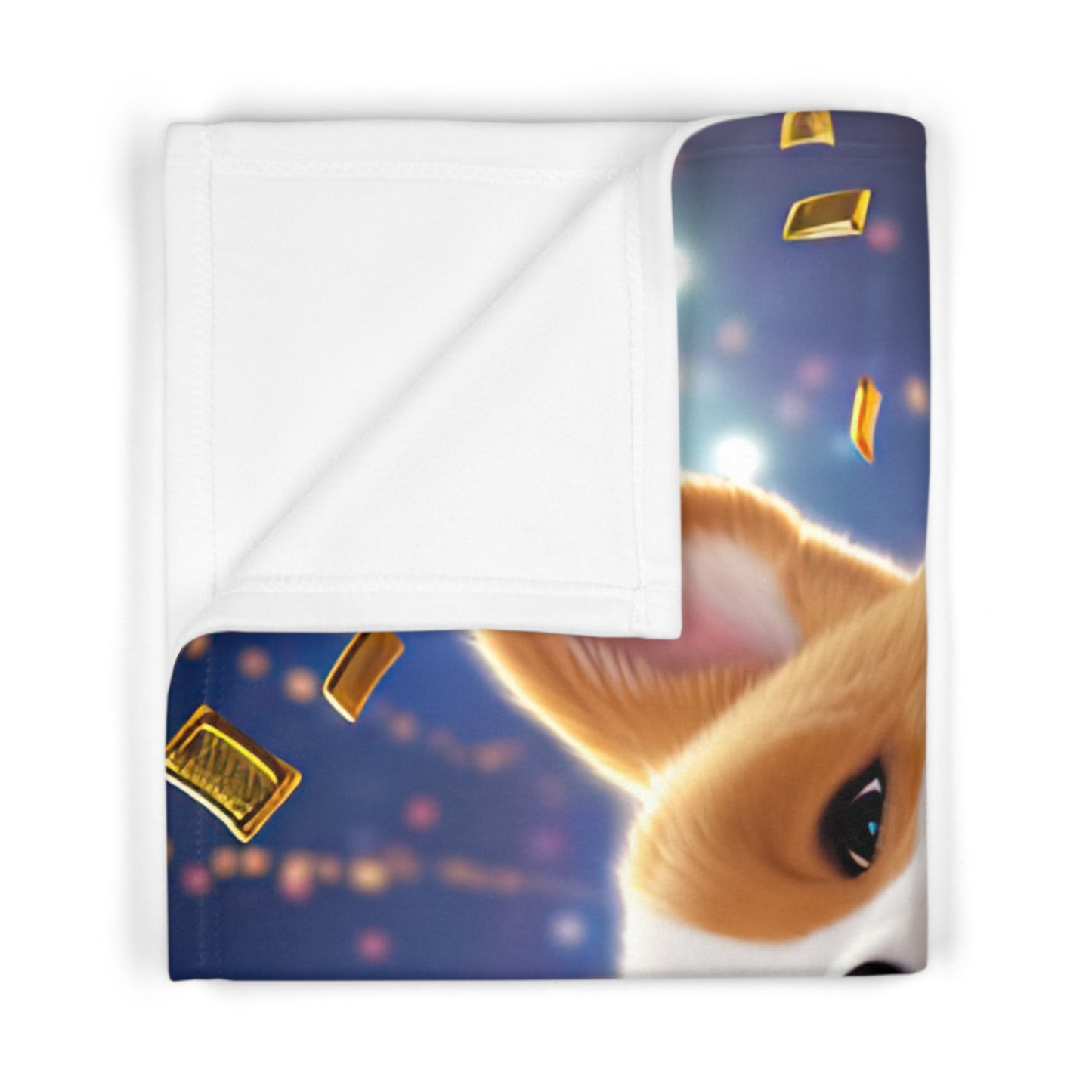 Boogaloo Corgi - Baby Blanket