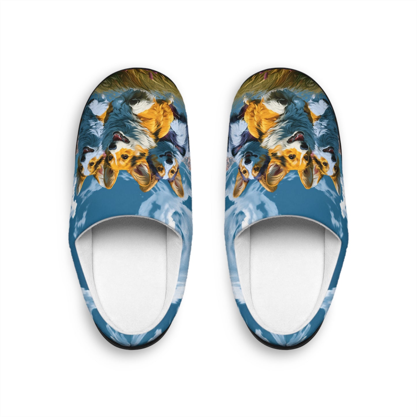 Corgi Racers Women's Slippers