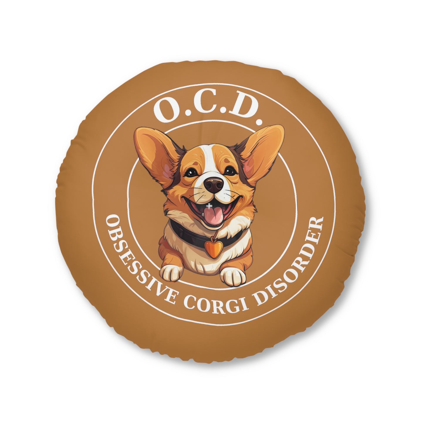 O.C.D. Obsessive Corgi Disorder - Floor Pillow