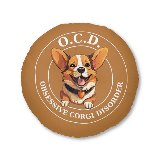 O.C.D. Obsessive Corgi Disorder - Floor Pillow